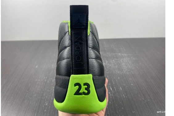 EP 12 GREEN DOF BLACK AJ12 FLIGHT Jordan 0225